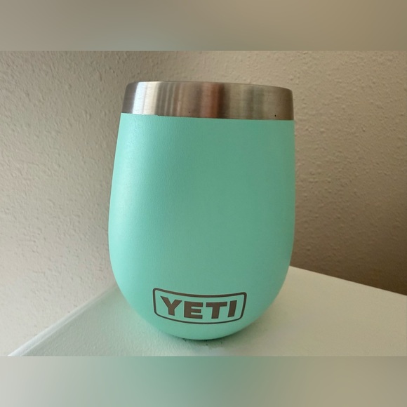Yeti Other - YETI Rambler 10 oz Wine Tumbler Vacuum Insulated Stainless Steel Seafoam